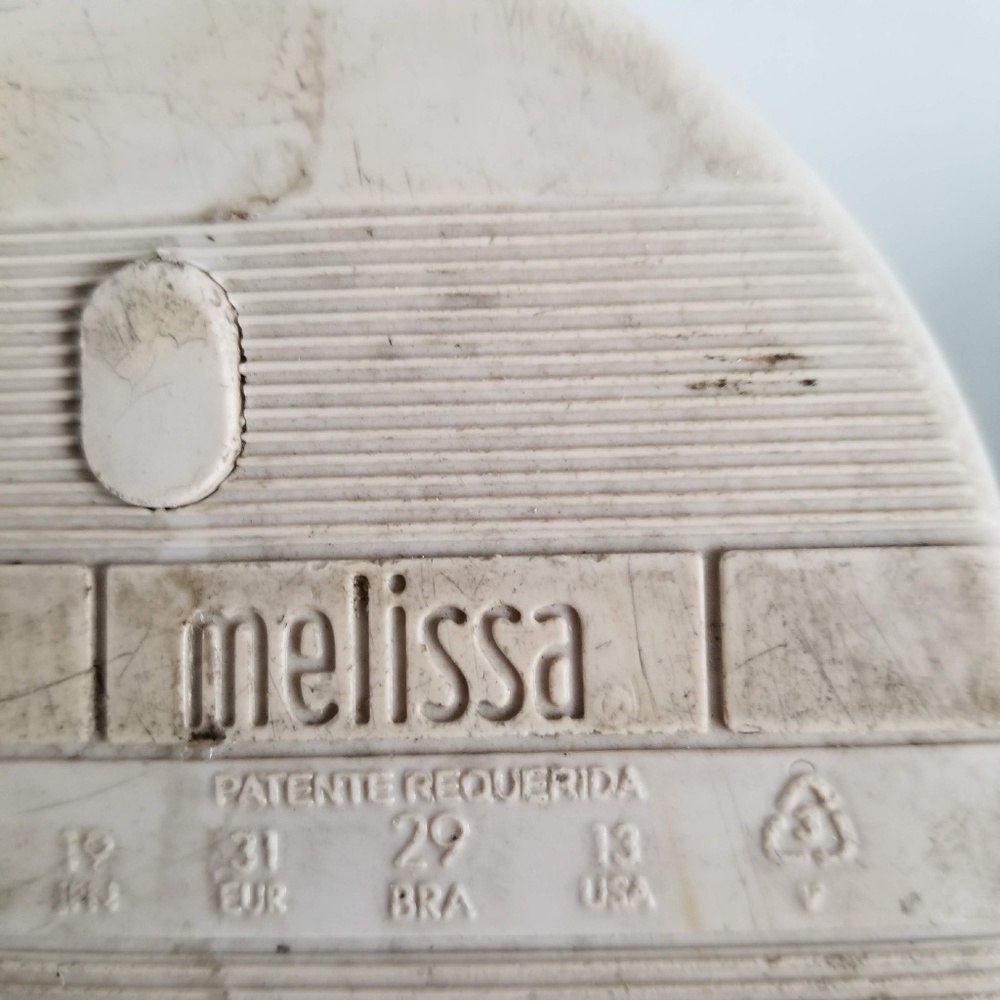 MEL by MELISSA Harmonic Gold Bow III Flip Flops - Picture 11 of 11